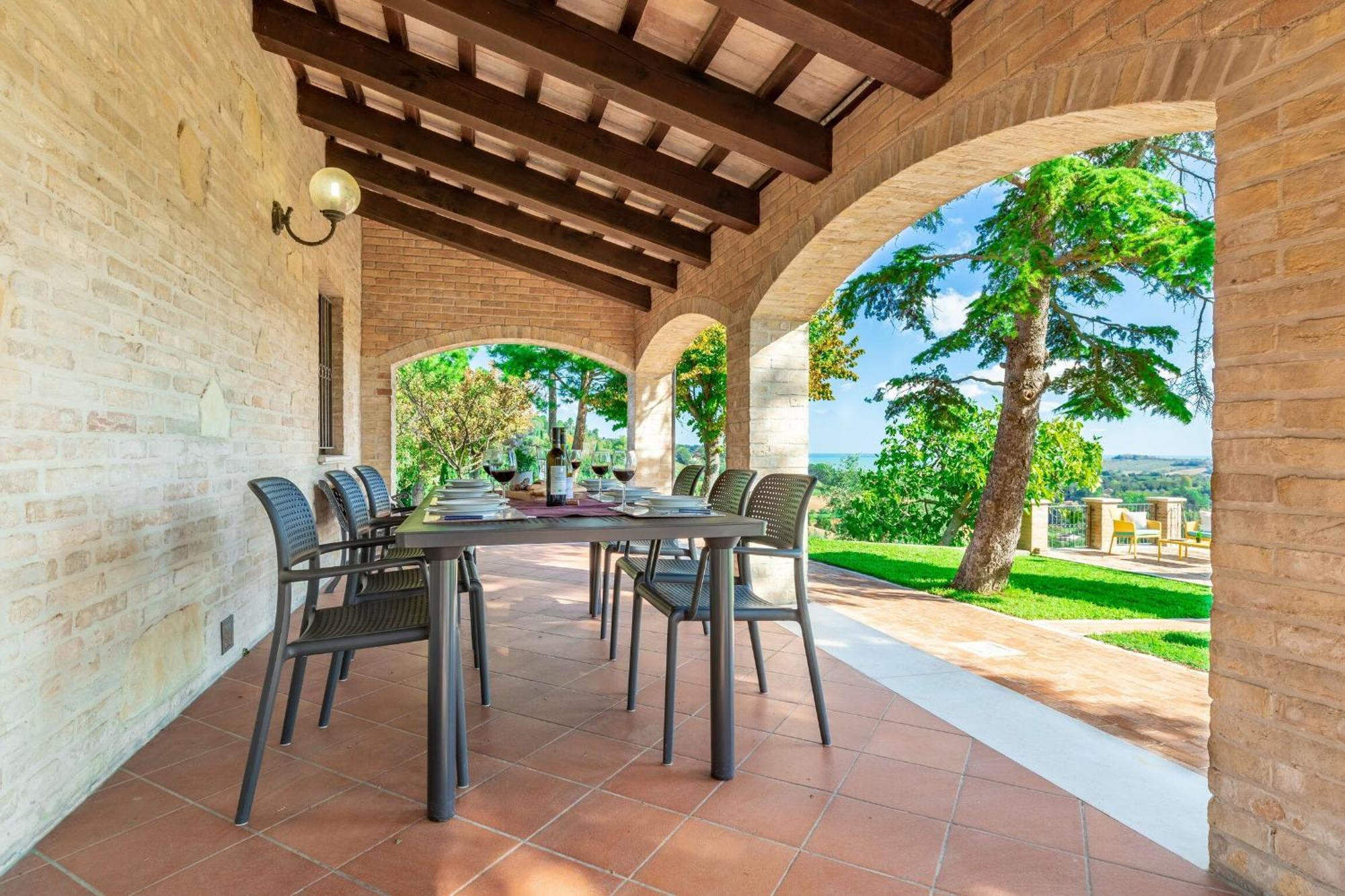 Italian Experience-Villa Vagnini Pesaro Exterior photo