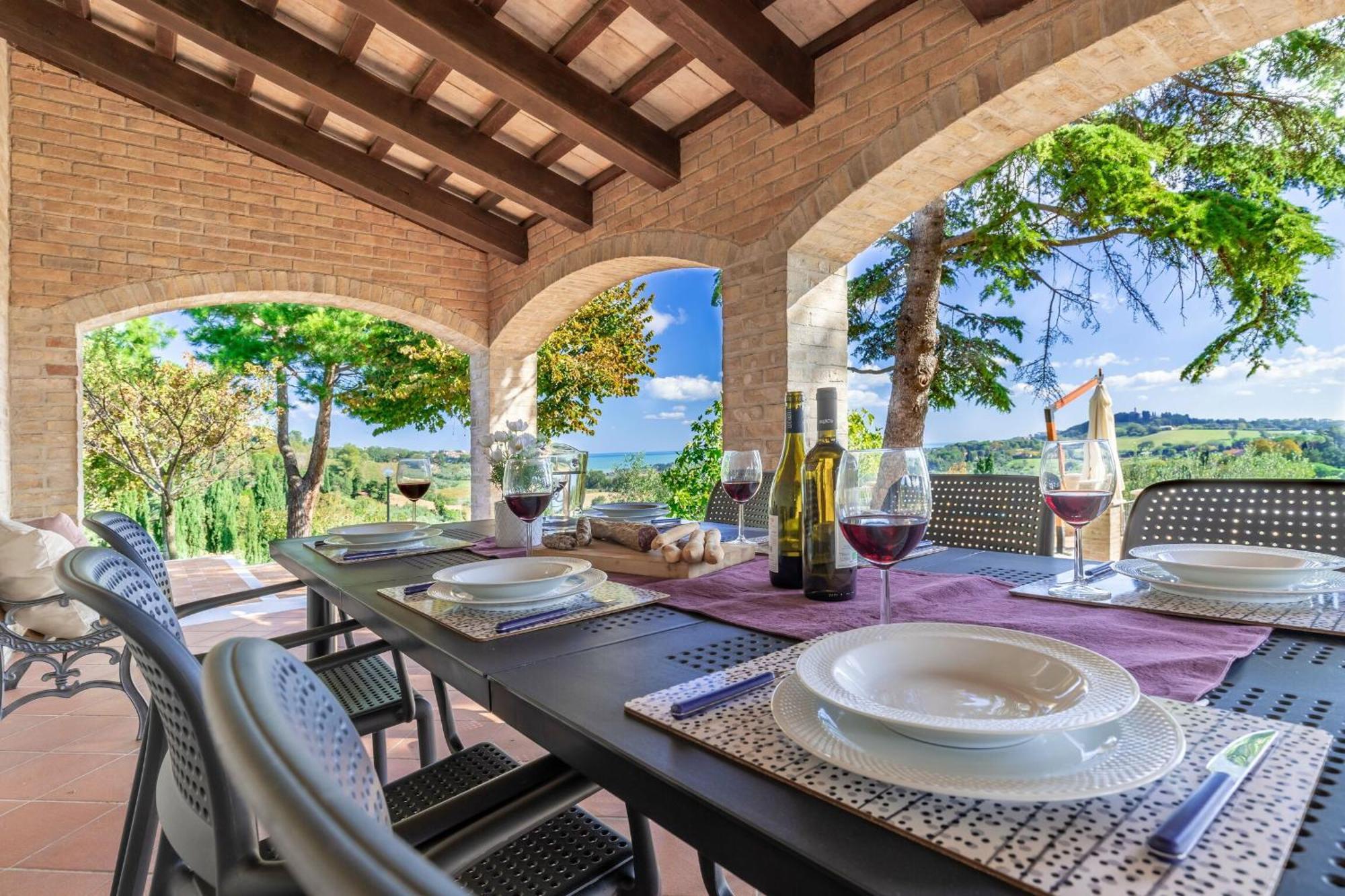 Italian Experience-Villa Vagnini Pesaro Exterior photo