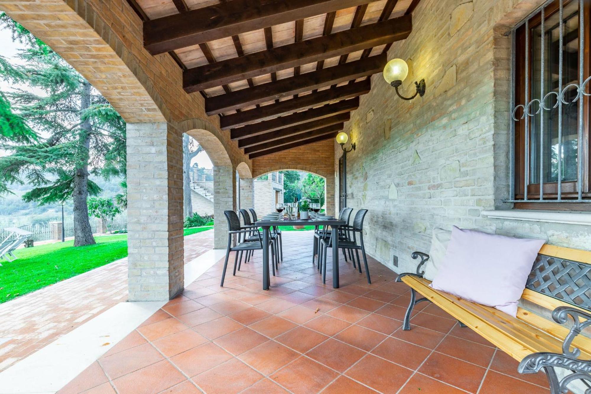 Italian Experience-Villa Vagnini Pesaro Exterior photo